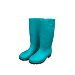 Bota de hule alta, marca Total verde