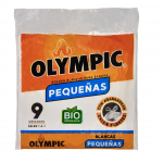 Bolsa Olympic blanca, pequeña, 9u