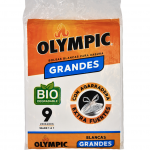 Bolsa Olympic blanca, grande, 9 u