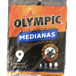 Bolsa Olympic negra, mediana, 9u
