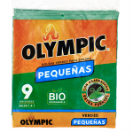 Bolsa Olympic verde, pequeña 9u