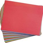 Papel Construcción un solo color Paq.50U