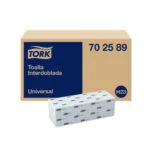SPDT15 TOALLA  TORK INTERFOLIADA UNIVERSAL BLANCA HD 1*10*200