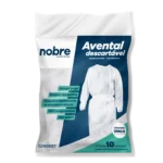 Delantal desechable tamaño único paquete 10 unidades