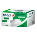 Mascara quirúrgica triple con elástico, caja 50 unidades