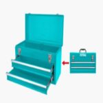 CAJA HERRAMIENTAS METAL TOTAL 2 GAVETAS 20″