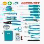 JUEGO HERRAMIENTAS TOTAL 26PCS