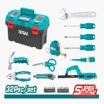 JUEGO HERRAMIENTAS TOTAL CAJA 32PCS S.S
