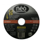NEO DISCO 7" CORTE ACERO /ACERO INOX 1218018