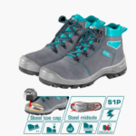 ZAPATO T/BOTA SEG TOTAL GRIS P/ACERO 36