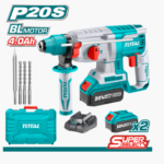 ROTOMARTILLO BATERÍA TOTAL 20V 2 BAT