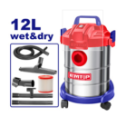 ASPIRADORA PARA SECO/HUMEDO 12 LITROS (3 GALONES) 800W