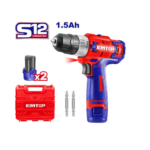 TALADRO 3/8" 12V INALAMBRICO CON ACCESORIOS ULCDL12622 (INCLUYE CARGADOR Y 2 BATERIAS 1.5AH)