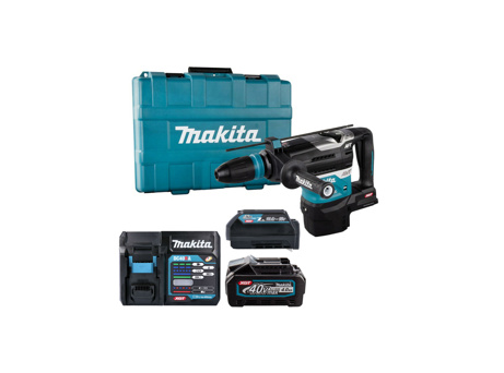 pp MAKITA ROTOMARTILLO 1 9/16" SDS-MAX 1 BATERIA 40V CON CARGADOR - Imagen 1