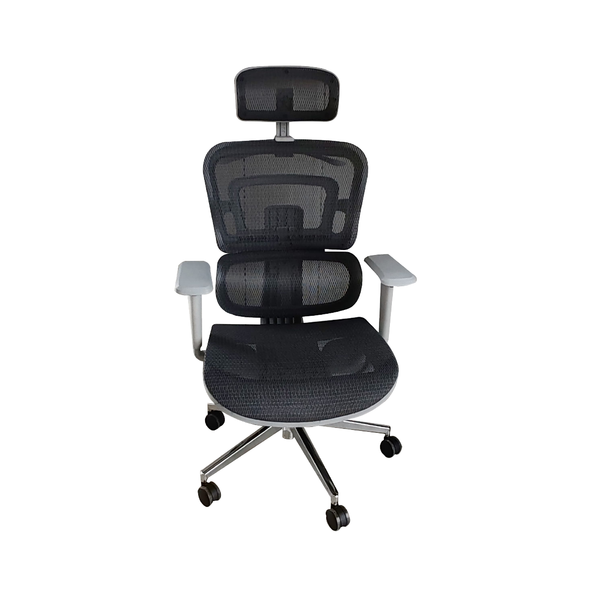 Fotos sillas.web_Mesa de trabajo 1 copia 18 Silla para oficina Ergonómica E688-1 Negra S014 - Imagen 1