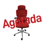 SILLA DE OFICINA ERGONÓMICA ROBBIN - H ROJA S016