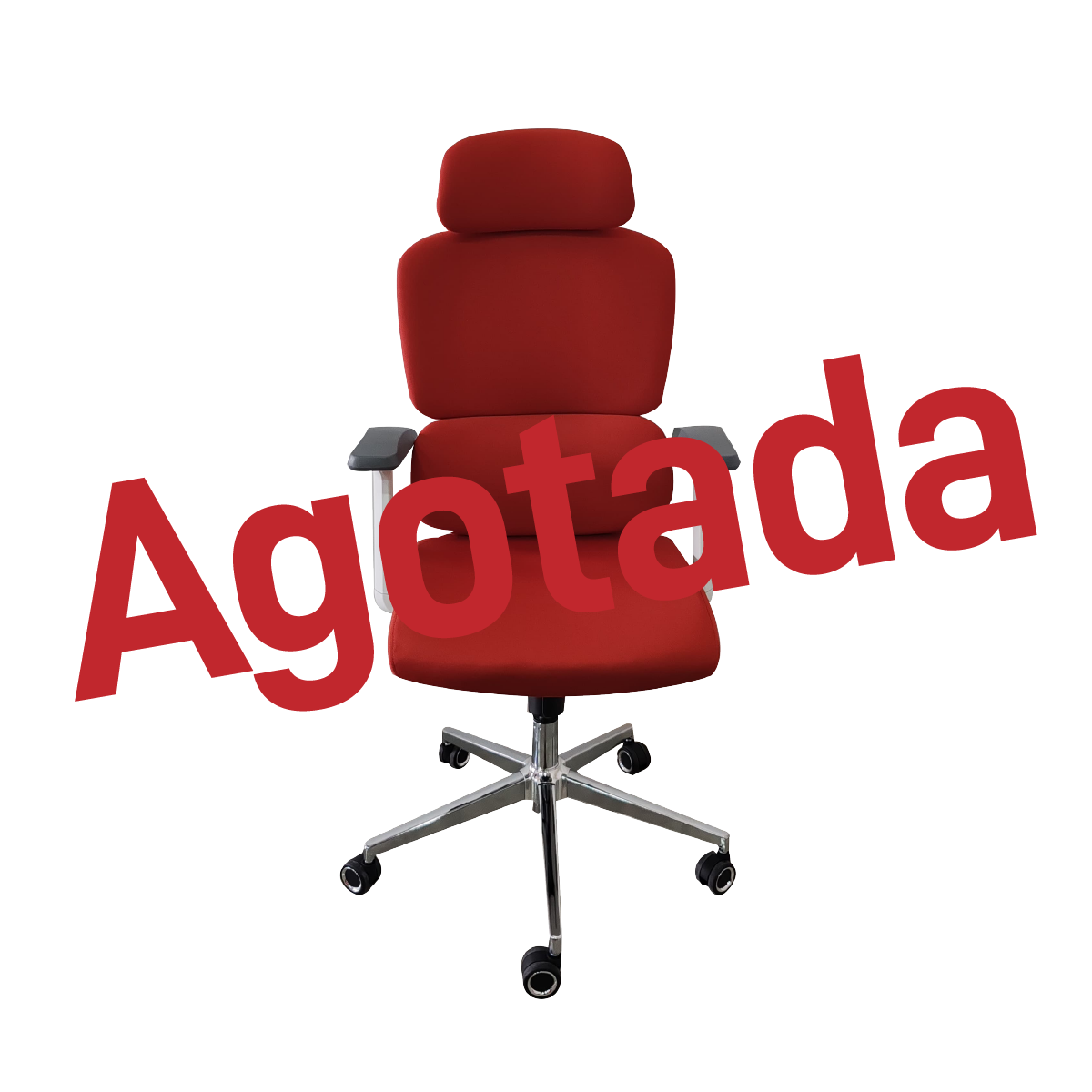 Fotos sillas.web_Mesa de trabajo 1 copia 19 SILLA DE OFICINA ERGONÓMICA ROBBIN - H ROJA S016 - Imagen 1