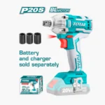 PISTOLA IMPACTO BATERIA TOTAL 1/2″ 20V S/BAT