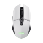 TECLADO, MOUSE Y ALMOHADILLA GAMER TRUST BLANCO - Imagen 3
