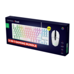 TECLADO, MOUSE Y ALMOHADILLA GAMER TRUST BLANCO - Imagen 4