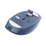 MOUSE INALÁMBRICO RECARGABLE SILECIOSO AZUL TRUST - Imagen 3