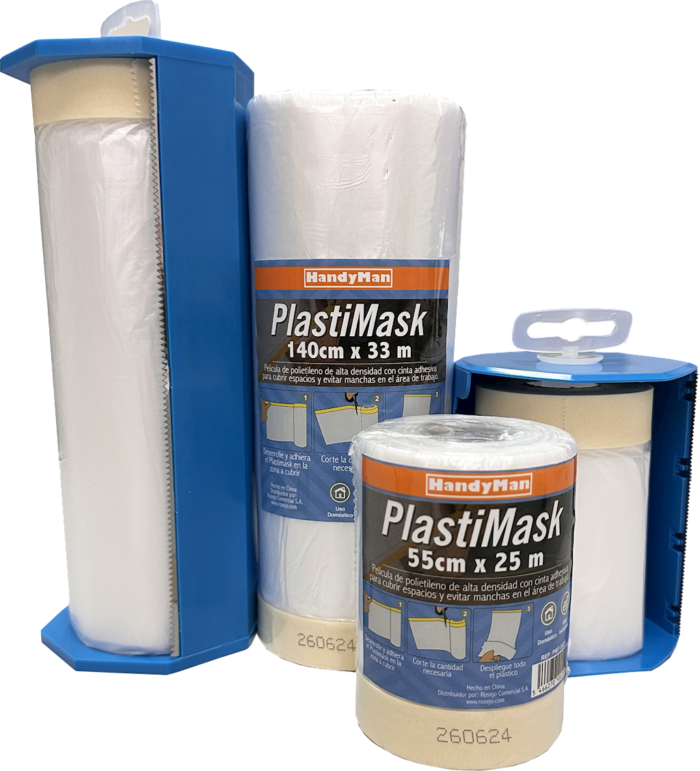 Plastimask todos 700x771 - Plástico C/ Dispensador 140cm x 33m