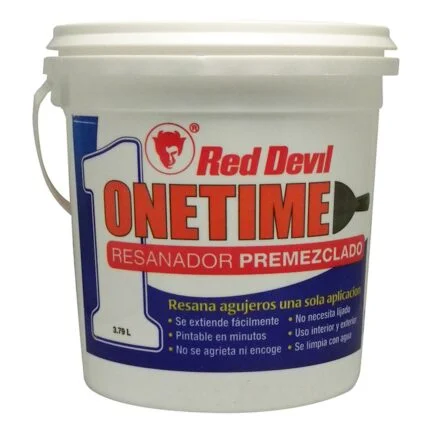 Red Devil Masilla liviana One Time 430x430 - MASILLA LIVIANA ONE TIME - 1 GALON