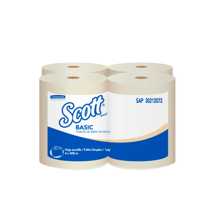 146 700x700 - SPDT68 TOALLA ROLLO SCOTT NATURAL 4X1X400 30212072