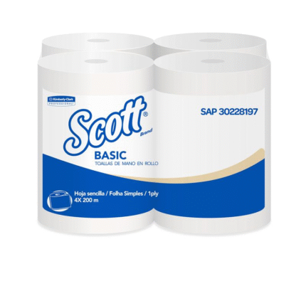 SPDT27 TOALLA SCOTT BASIC AIRFLEX 1X4X200 30228197