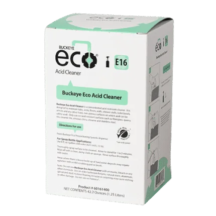 E16 Inner Carton 430x430 - ECBE16  LIMPIADOR CON ACIDO E16 /  Se diluye en 21,5 galones