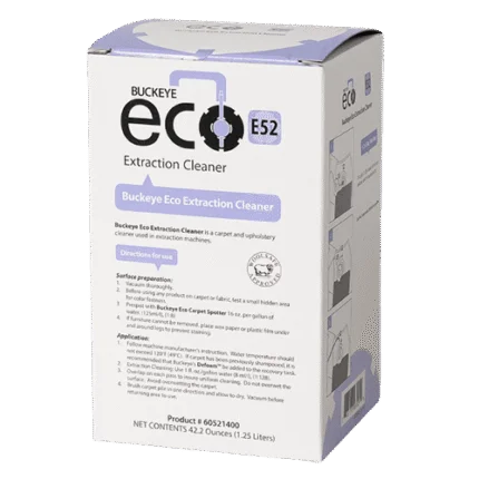 E52 Inner Carton 430x430 - ECBE52 LIMPIADOR D/ EXTRACCION P/CARP E52 / Se diluye en 21,5 galones