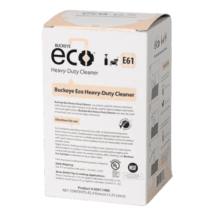 E61 Inner Carton 430x430 - ECBE61  LIMPIADOR DESENGRASANTE COCINA E61 / Se diluye en 21,5 galones