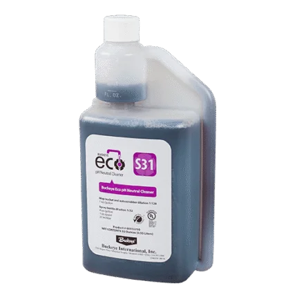 S31 430x430 - ECBS31 LIMPIADOR PARA PISOS LAVANDA S31 ECO BUCKEYE / Producto concentrado rinde 61.6 litros