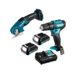 Taladro Makita 12V percutor con multicortador HP333DWYE