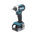 Combo taladro Makita percutor y atornillador de impacto 18V con 2 baterías y cargador