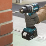 Combo taladro Makita percutor y atornillador de impacto 18V con 2 baterías y cargador