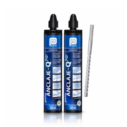 Kit con broca de concreto SDS Max y 2 anclajes Q-70 de Productos Pennsylvania