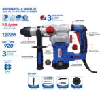 Rotomartillo 1500W 110-120V 60Hz para concreto y demolición H27007
