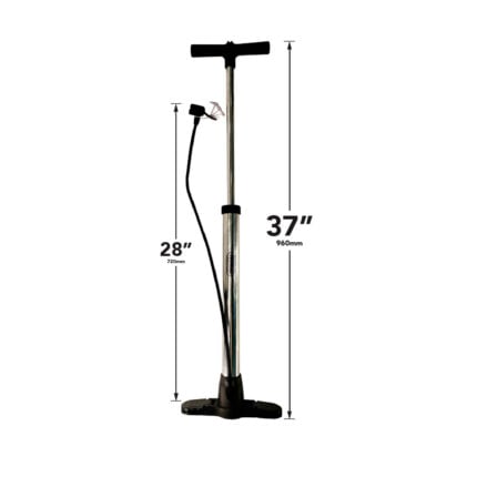 Inflador 100 PSI de acero inoxidable