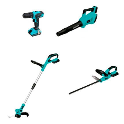 Kit de jardinería 18V recargable TPJ41/18 C2 para mantenimiento en exteriores