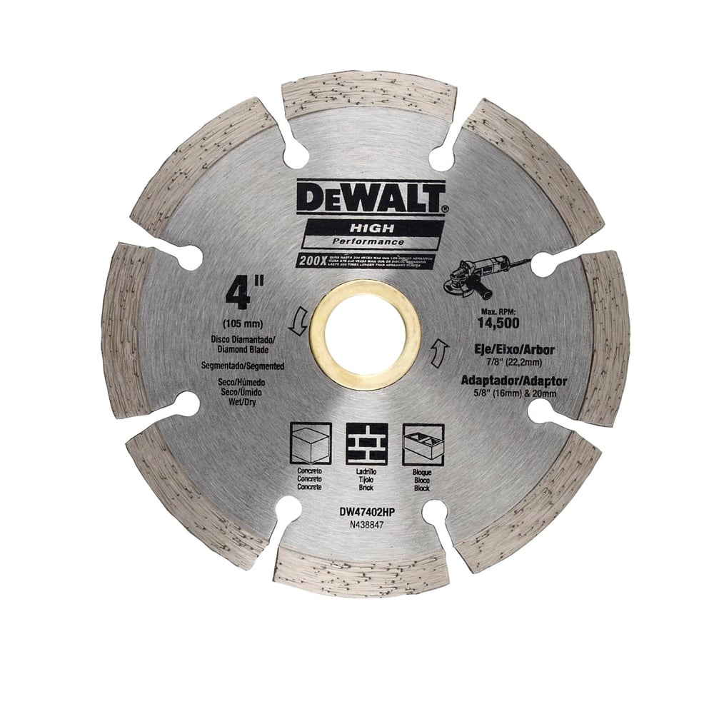1054910121.jpg Disco diamantado para concreto 4 pulgadas DEWALT DW47402HP