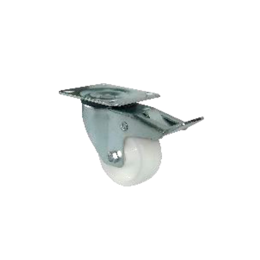 1085619033.jpg Rueda de polipropileno 80 mm giratoria con freno