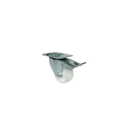 Rueda de polipropileno 125 mm con freno giratoria