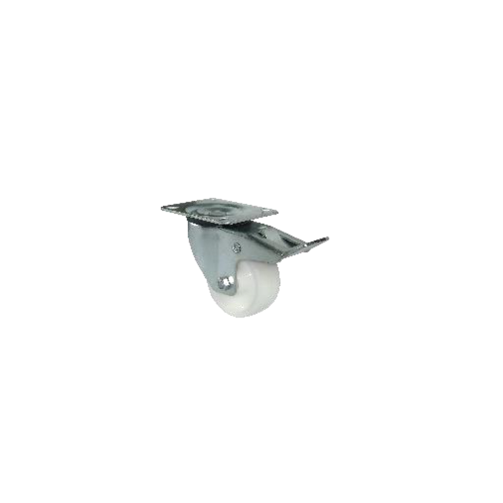 1085619035.jpg Rueda de polipropileno 125 mm con freno giratoria