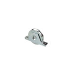 Polea en U de acero 100 mm para encastrar