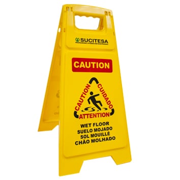 Señal piso mojado Sucitesa WET-FLOOR, señal de seguridad