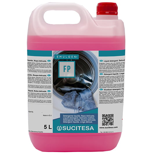 605465-1.jpg Sucitesa EMULGEN FP detergente líquido para ropa delicada 5 L