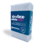 Estropajo de fibra blanca ABRATEX para superficies delicadas Sucitesa