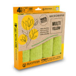 Paño de microfibra amarillo MICROWIPER MULTI YELLOW Sucitesa para limpieza profesional