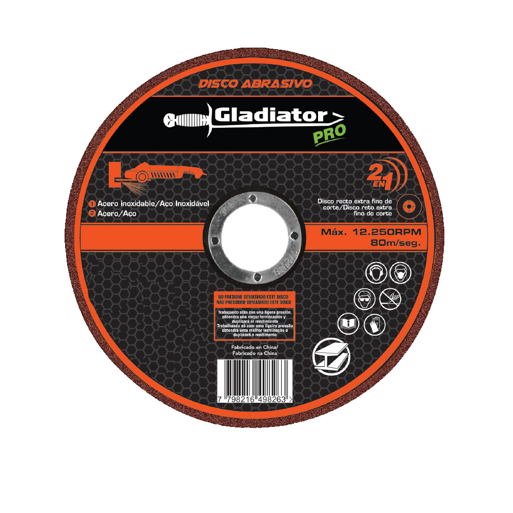 DAC535032.jpg Disco de corte fino 14 pulgadas GLAD PRO DAC535032